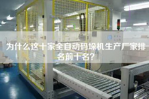 为什么这十家全自动码垛机生产厂家排名前十名？